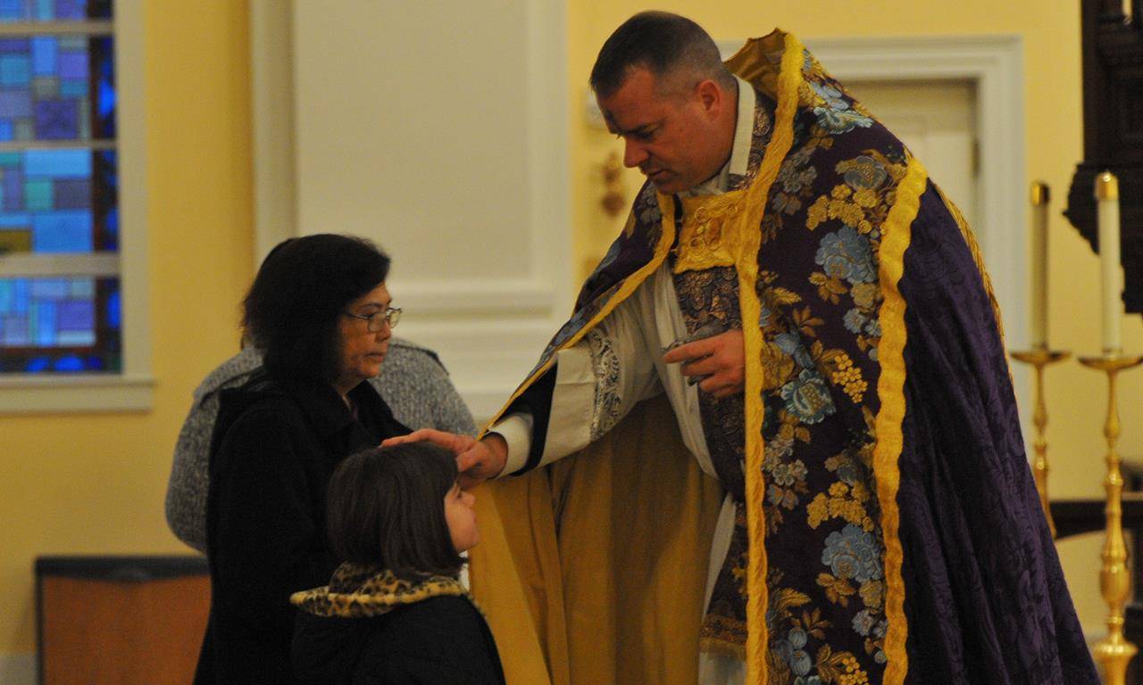 CHARLOTTE —Seminarians of St. Joseph College Seminary in Charlotte attended the 7 a.m. Ash Wednesday Latin Mass at St. Ann Parish. (Photos provided by Markus Kuncoro)
