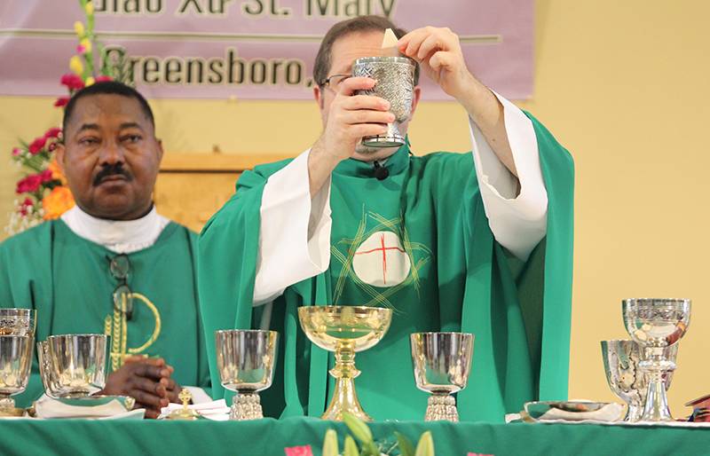 rejoices,samaritan mary"s parish in greensboro rejoices with multicultural
