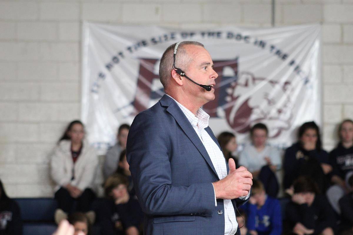Scenes from Catholic Schools Week at Holy Trinity Middle School. (Photos provided by Lisa Michalski-Gilkey)