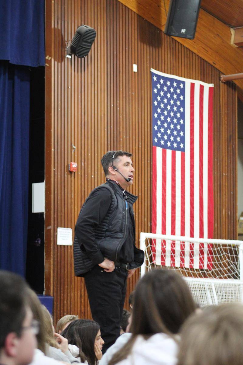 Scenes from Catholic Schools Week at Holy Trinity Middle School. (Photos provided by Lisa Michalski-Gilkey)