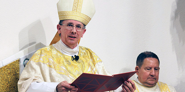 Bishop Peter Jugis announces release of list of credibly accused clergy