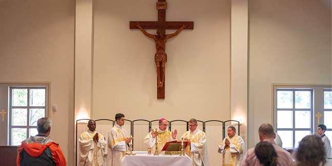 Bishop Jugis 20 anniversary Mass