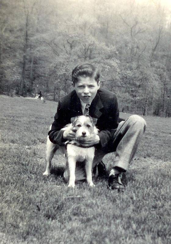Fr Ed w Dog (Copy)