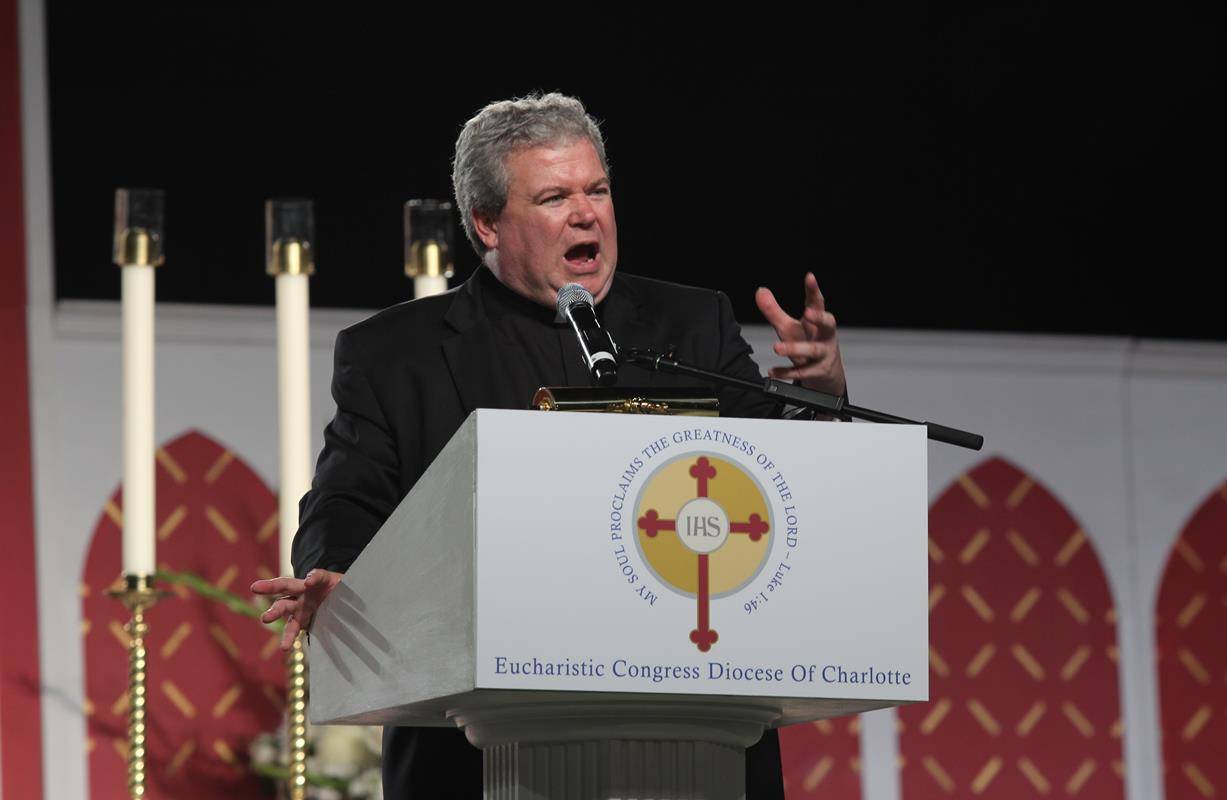 Father Jeff Kirby. Photo by SueAnn Howell, Catholic News Herald