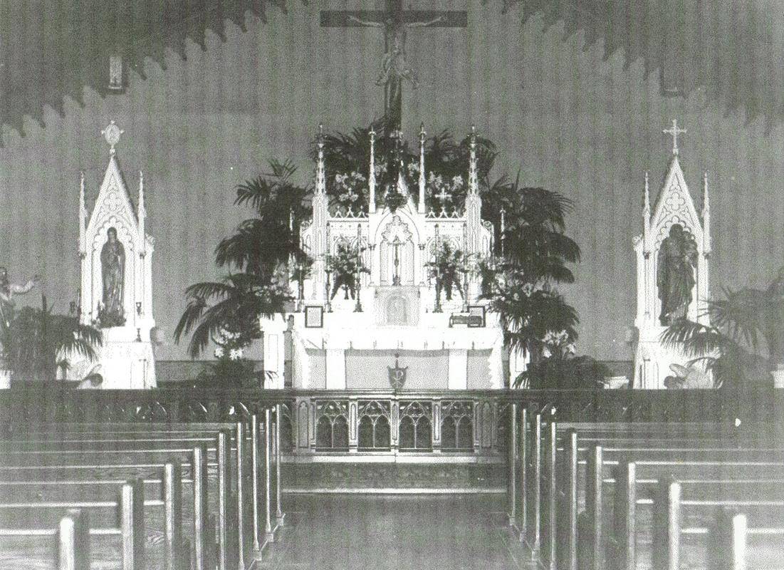_St. Benedict Altar Photo from 1930s (Copy)