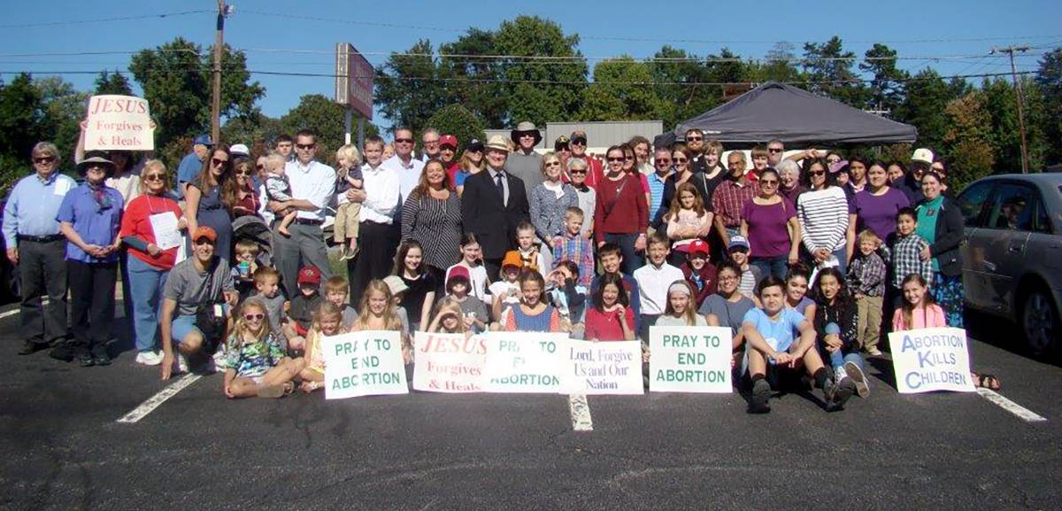 Faith gather in Greensboro on Respect Life Sunday