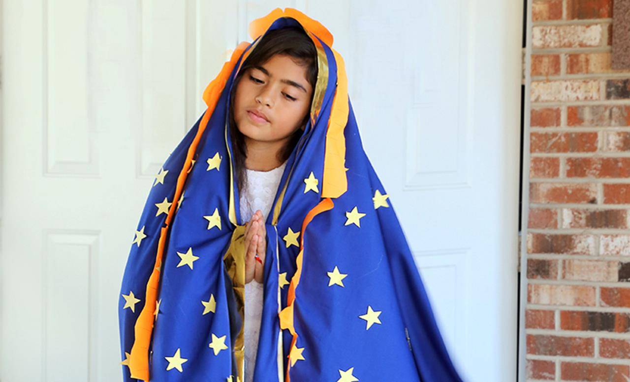 Elizza Garcia as Our Lady of Guadalupe