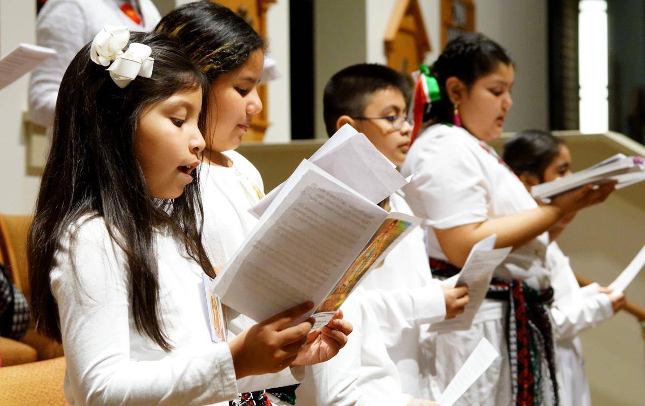 MOORESVILLE — St. Therese Parish celebrates of the feast of Our Lady of Guadalupe Dec. 12. (Photos by John Cosmas, Catholic News Herald)