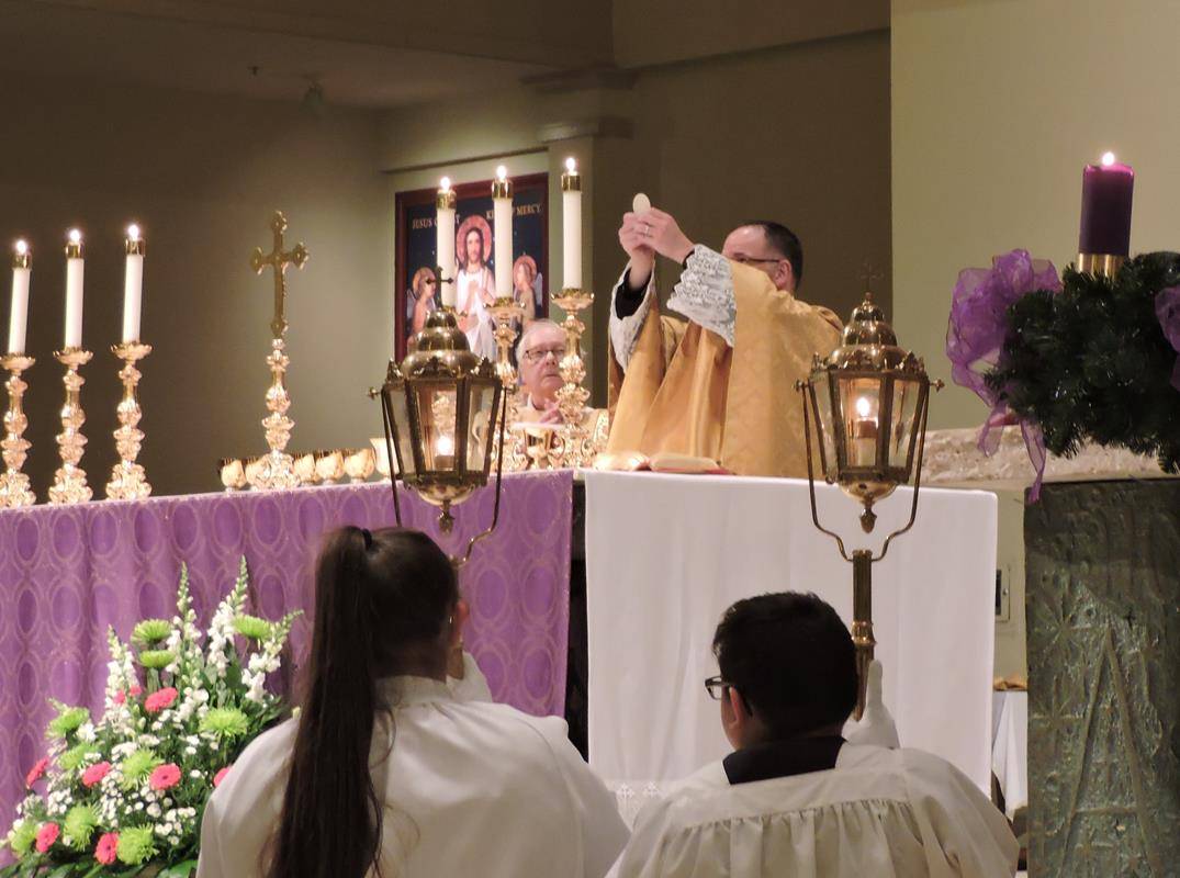 HUNTERSVILLE — St. Mark Church celebrated Our Lady of Guadalupe Dec. 12. This came the end of a three-day Hispanic Parish Mission, organized by Hispanic Ministry Coordinator Rosa Jimenez. (Photos provided by Amy Burger)