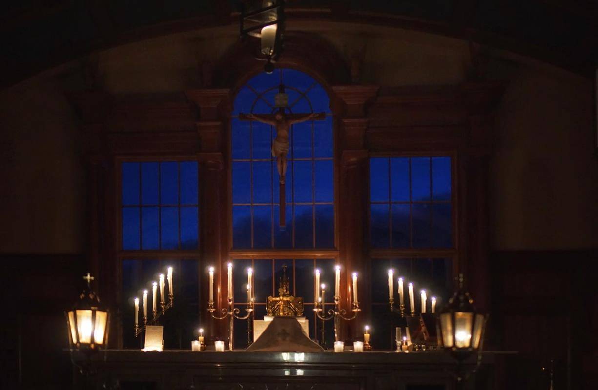 LINVILLE — Rorate Mass held early Dec. 16 at St. Bernadette Church. (Photos provided by Cindy S Giarrusso)
