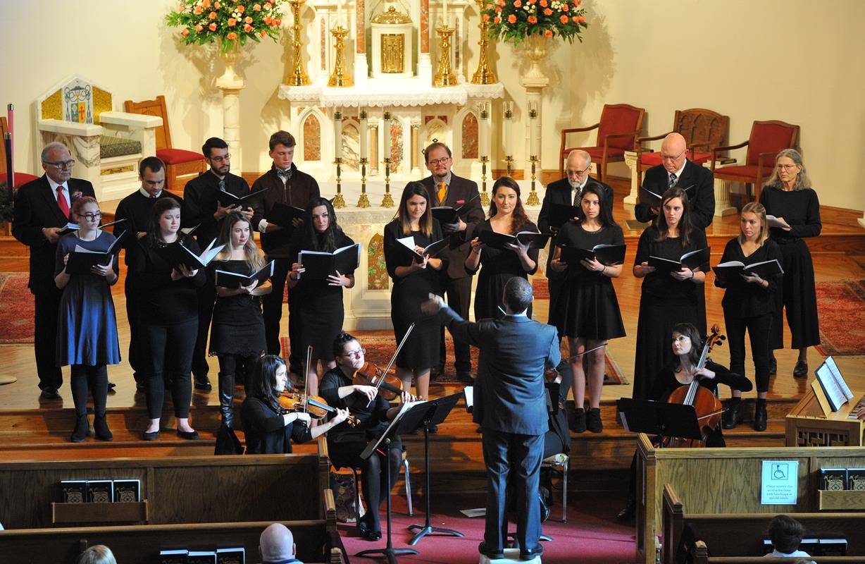 St. Patrick Cathedral offered its annual Cathedral Choir Concert Dec. 16. “An Afternoon of Sacred Music for Advent and Christmas” featured works from Antonio Vivaldi (his “Magnificat in G minor”) and additional works by Morales, Reger and Grancini.