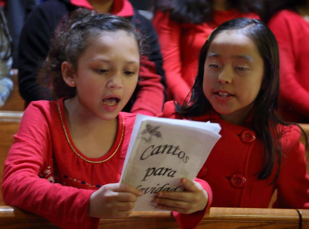 After the presentation, the congregation gathered in the parish hall for a festive traditional meal. Photos by Giuliana Polinari Riley | Catholic News Herald