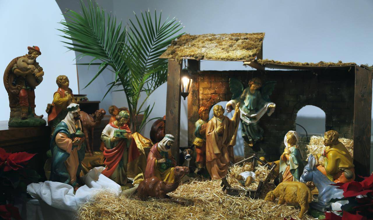 SHELBY — The Magi have arrived at Mary Help of Christians. (Photos provided by Giuliana Polinari Riley)  