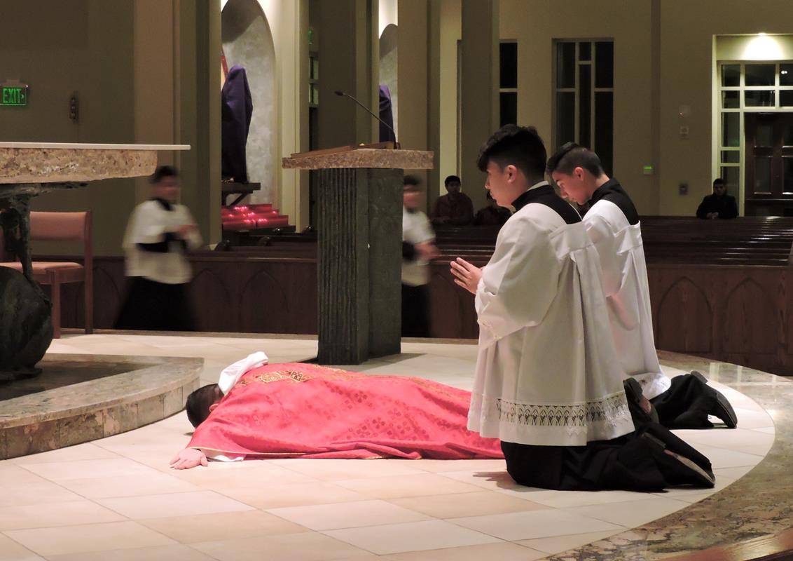 Stations of the Cross and Passion at St. Mark Church in Huntersville.  (Photo provided by Amy Burger)