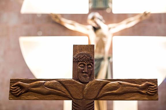 Good Friday at St. Matthew Church in Charlotte (Tara Heilingoetter, correspondent)