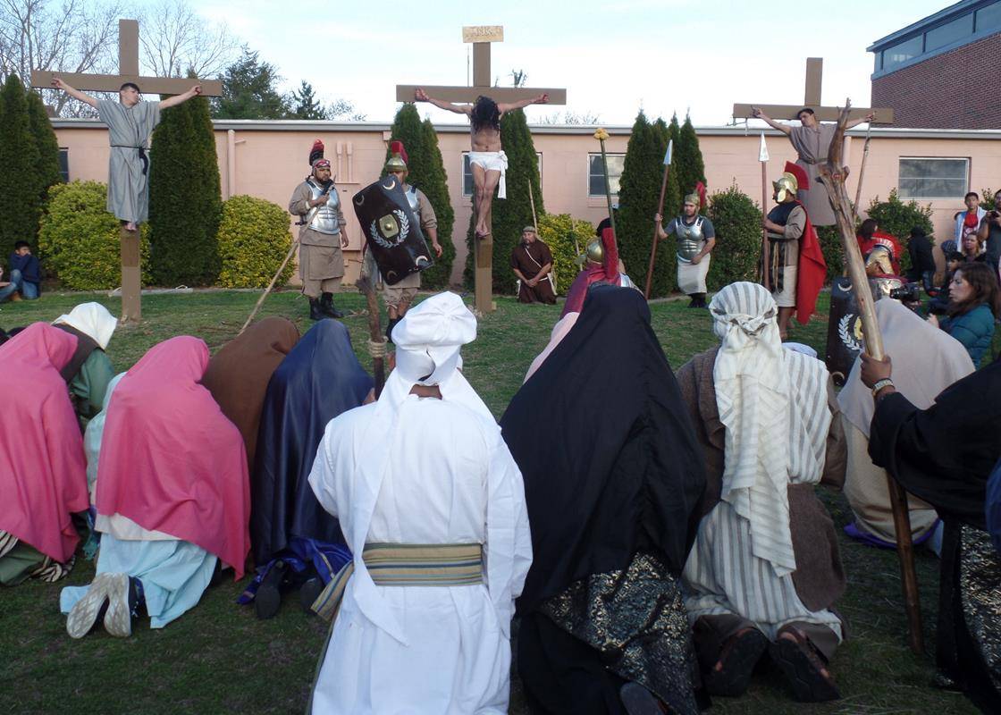 Good Friday service at Immaculate Conception Church in Hendersonville (Provided by Father Martin Schratz) 