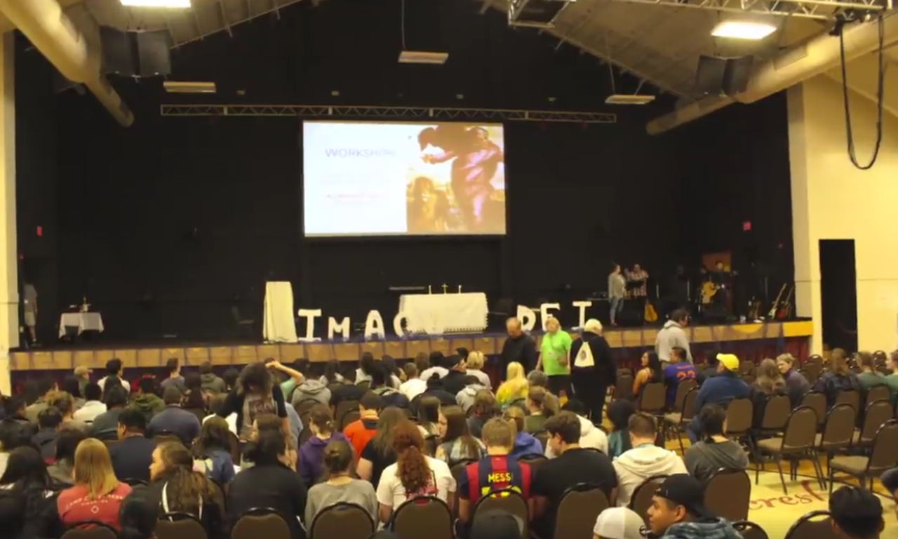 group 3 (The conference features keynote speakers, entertainment, Mass, Eucharistic Adoration and the opportunity for the sacrament of confession – all designed to enable participants to grow in their Catholic faith. )