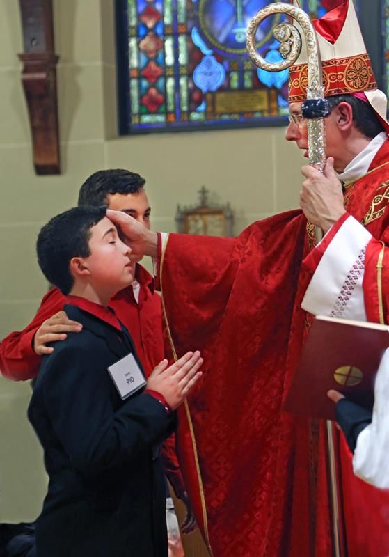 Confirmandi were Luke Bennett (pictured), Mario Borja, Jesus Bravo, Manuel Bravo, Caitlin Caudle, Amanda Dimond, Cristina Leon, Samuel Nelson, Karla Olguin, Fermin Oviedo Jr., Nichole Ragsdale, Alan Roman, Israel