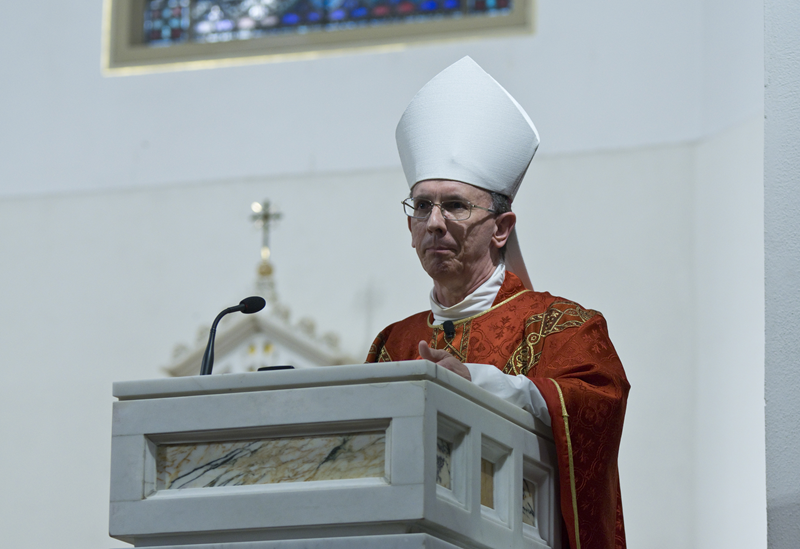 CHARLOTTE — Stations of the Cross and Veneration of the Cross at St. Patrick Cathedral. (Photo provided by James Sarkis)