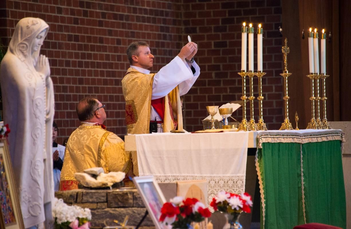 Polish Mass held at St. Thomas Aquinas