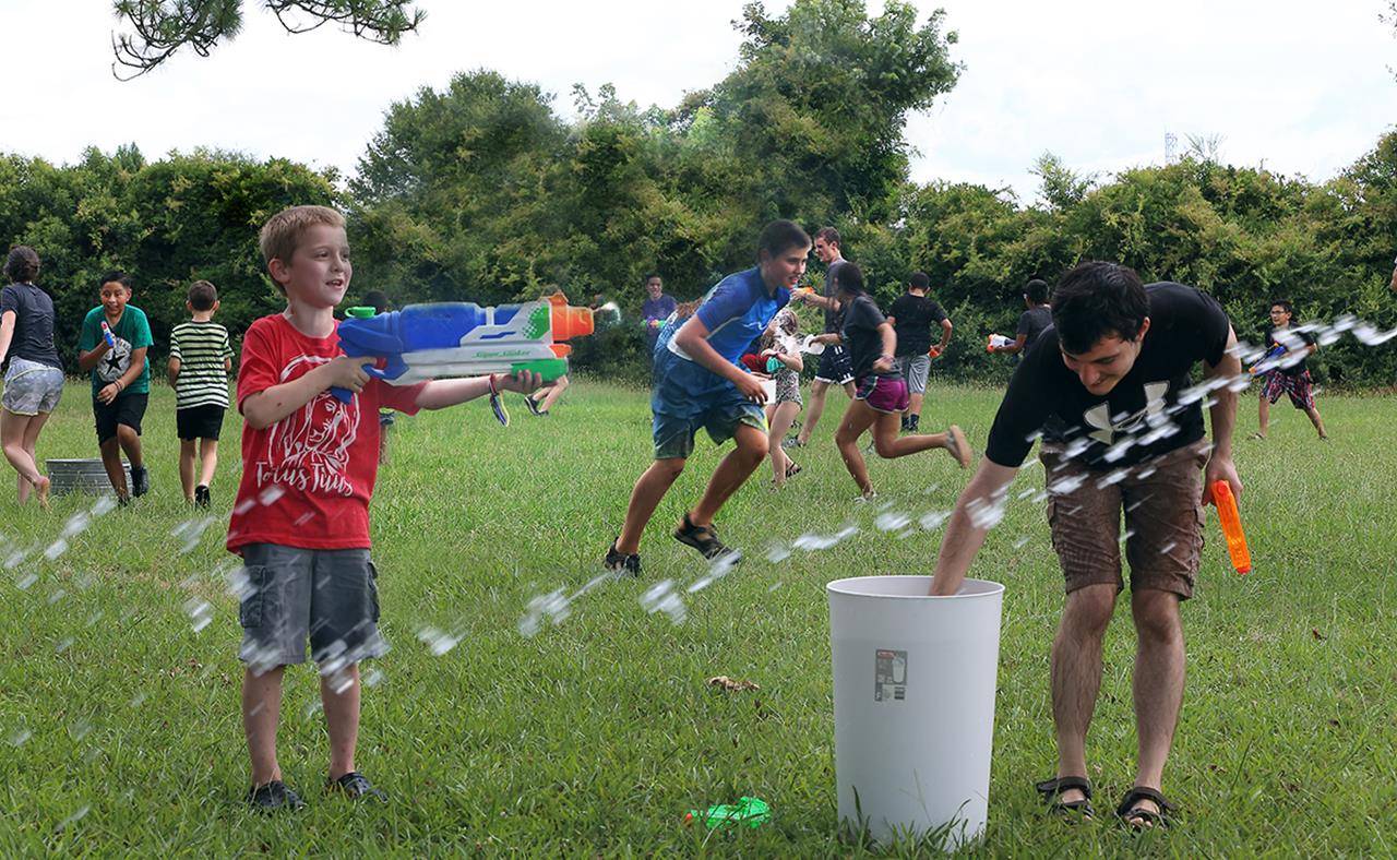 FOREST CITY — Twenty-six children attended Totus Tuus at Immaculate Conception Church July 7-12. This year’s theme focused on learning about the sacraments and the sorrowful mysteries of the rosary, besides fun activities including water games. The Totus 
