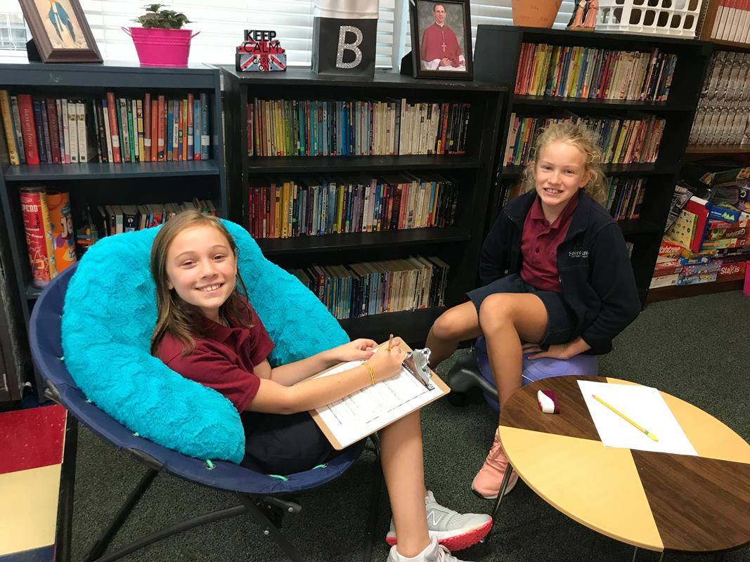 CHARLOTTE — Students at St. Ann School headed back to school Aug. 21. (Photos via Facebook)
