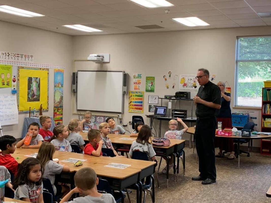CHARLOTTE — Students had a great first week of school at St. Matthew School. (Photos via Facebook)
