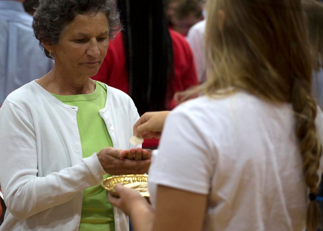 Mass held at Charlotte Catholic High School