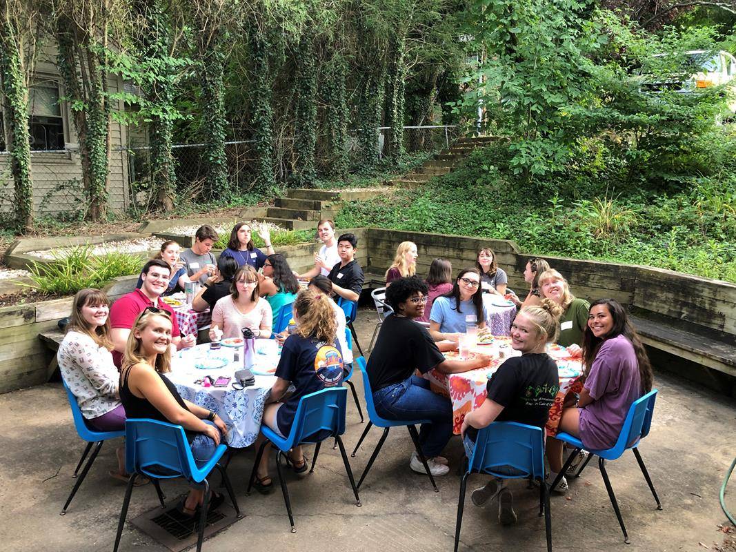 ASU outside eating (Copy)