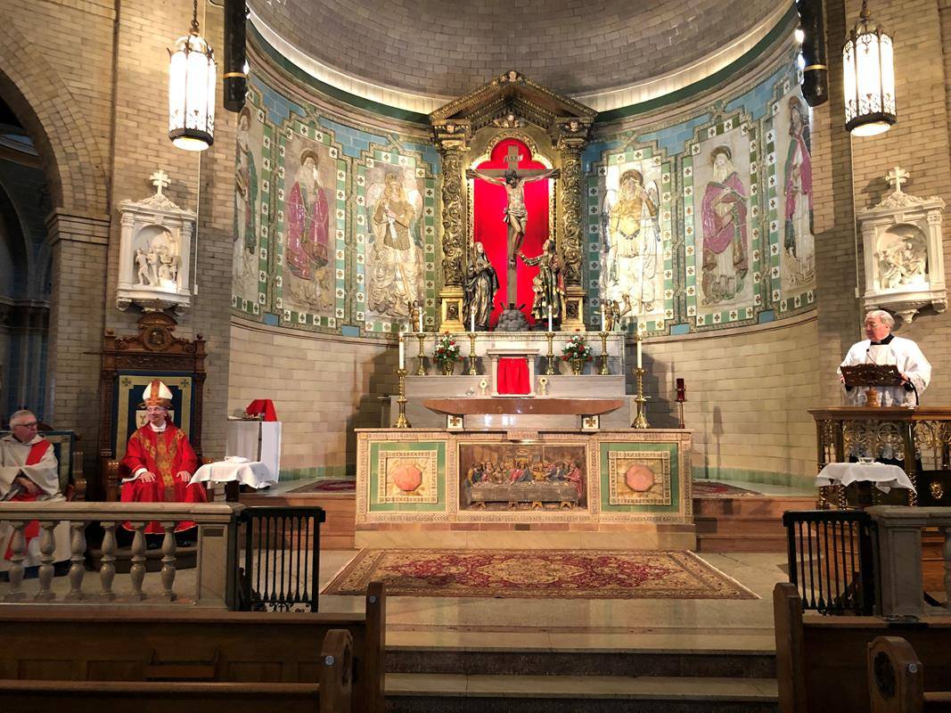 St Lawrence Basilica Mass Fr Arnsparger   8 8 21 SAH (Copy)