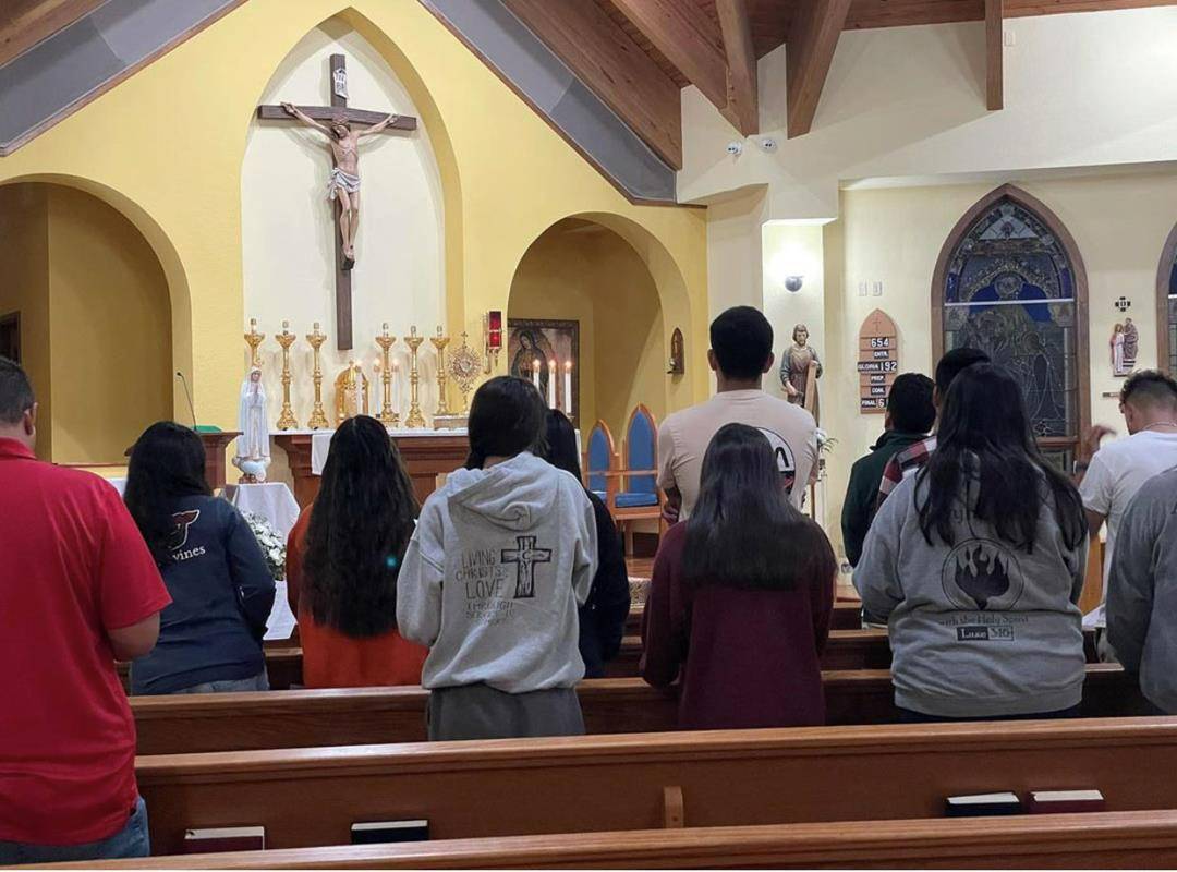 St. John the Evangelist Church in Waynesville celebrated the Eucharistic Congress at their parish. (Photos via Instagram)