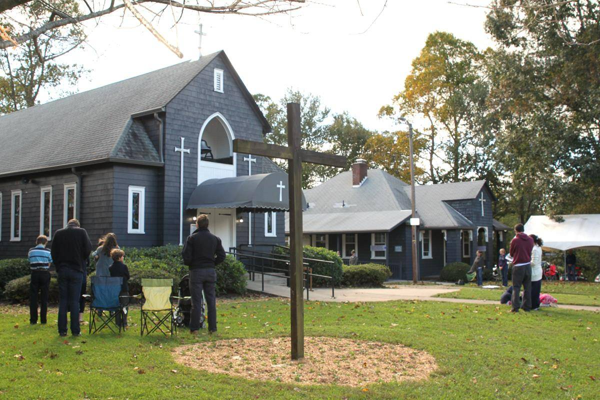 Father Brian Becker, pastor, offered a Missa Cantata for the Swannanoa parish’s patronal feast day Oct. 16. The church and overflow room were filled to capacity for the special celebration