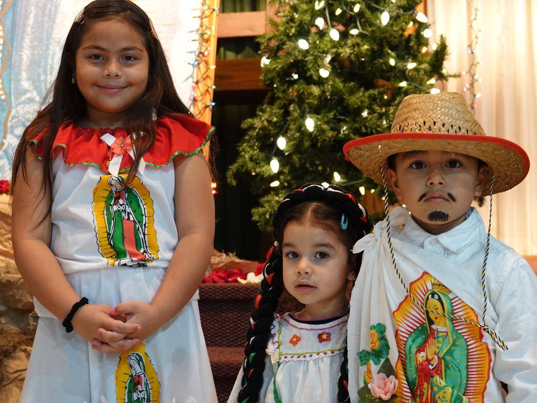 St. Mark Church in Huntersville held a breakfast celebration and children's costume contest organized by the parish’s Hispanic community for the Feast of Our Lady of Guadalupe. (Photo by Amy Burger)