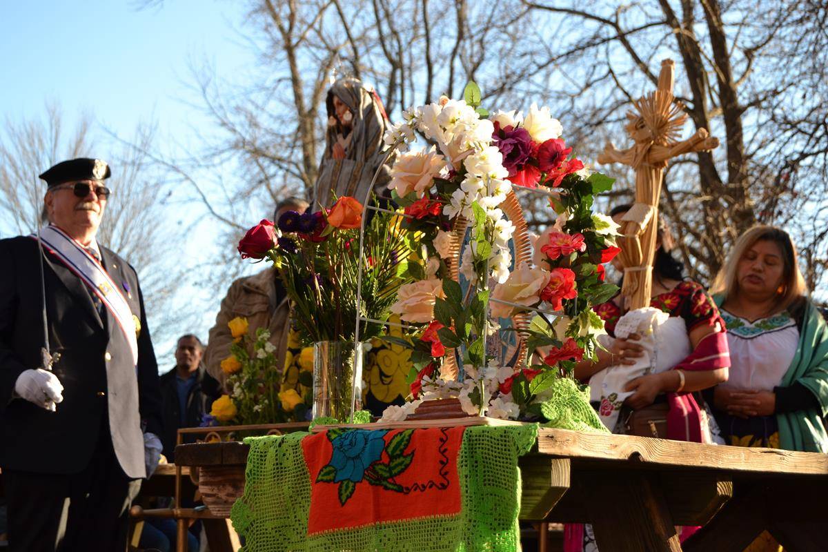 Holy Cross Church in Kernersville was one of many churches celebrating the Feast of Our Lady of Guadalupe last weekend. (Photo by Paul Doizé)