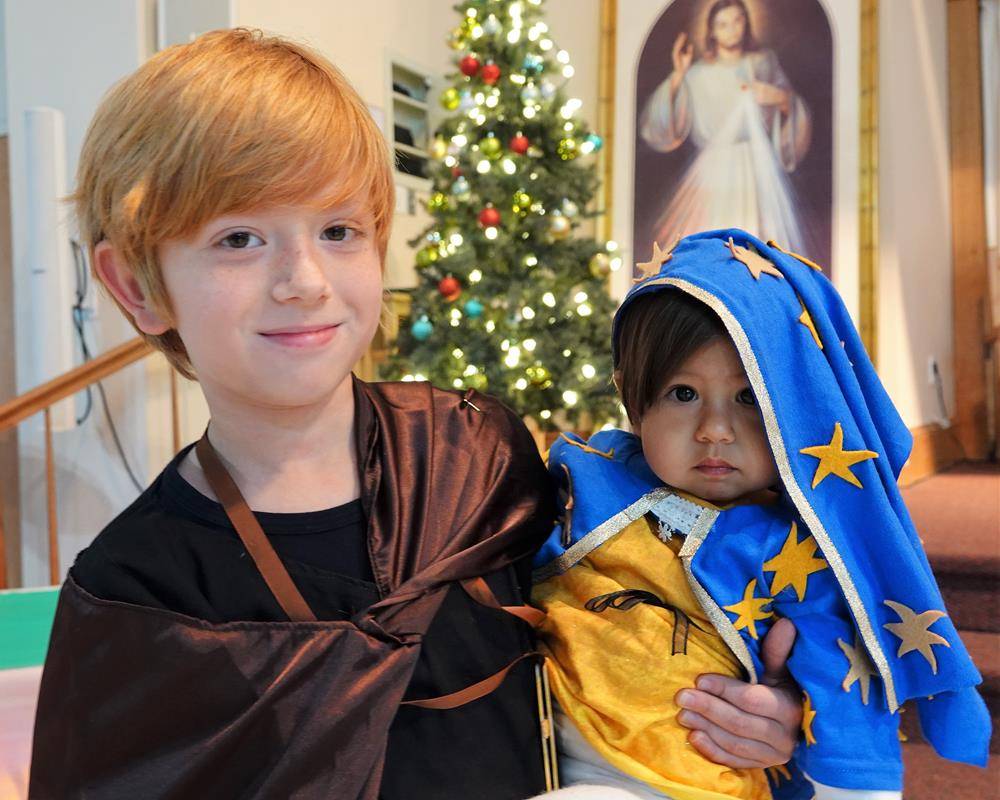 More costumes from the Huntersville parish's contest. (Photo by Amy Burger)