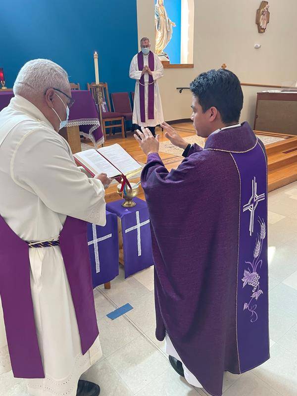 St. Mary Church in Grensboro offered several services and Masses for Ash Wednesday.