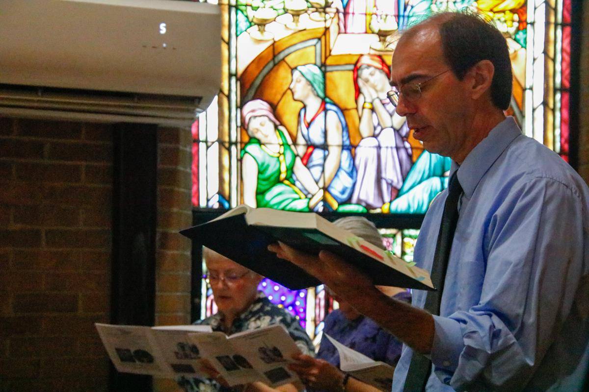 Our Lady of Grace is home to several adult and children’s choirs – the OLG Parish Choir, OLG Latin Schola, Vespers Choir, OLG School Choir, Chorus Mater Gratiae and St. Cecilia’s Chorus