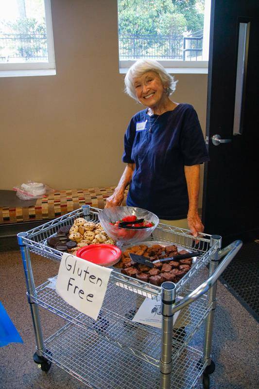 Volunteers helped make the week’s events a success.