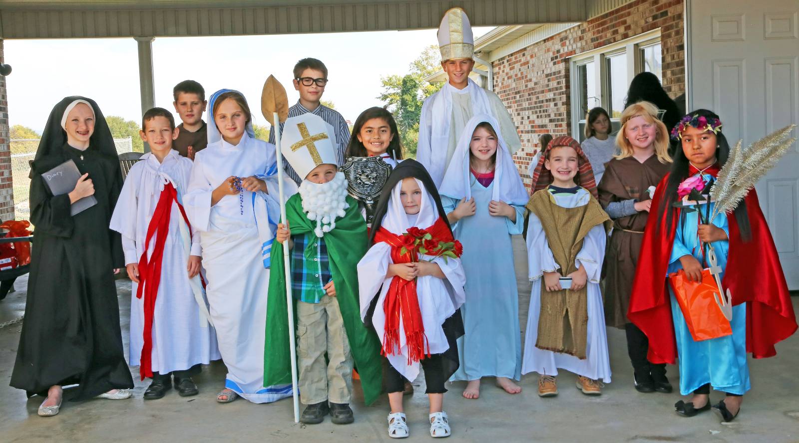 Children at Immaculate Conception Church