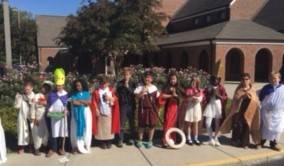 St. Michael School students dress up for All Saints Day