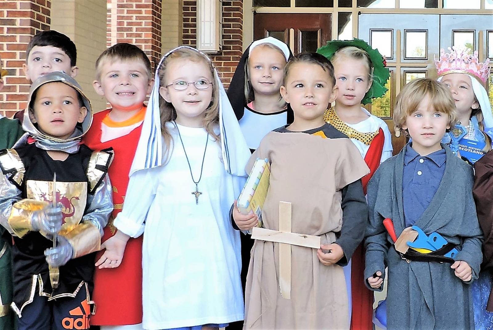 St. Mark preschoolers dress for All Saints Day