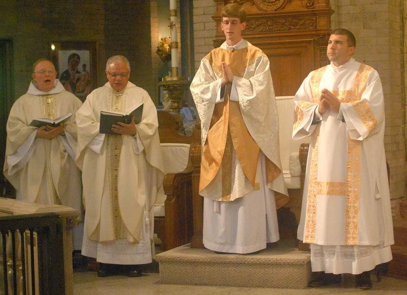 Father Thomas Concelebrating Mass (Copy)