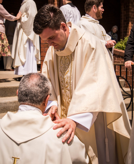 Father Thomas Kneeling (Copy)