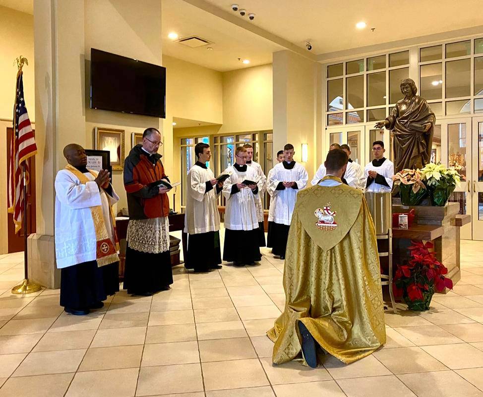 There is a special blessing for water for the feast of the Epiphany because of its connection to the celebration of Jesus’ baptism.