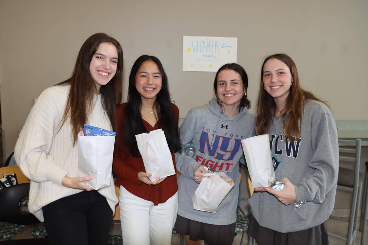 Christ the King High School students