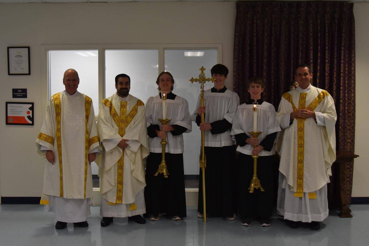 Charlotte Catholic High School held an all-school Mass on Jan. 31.