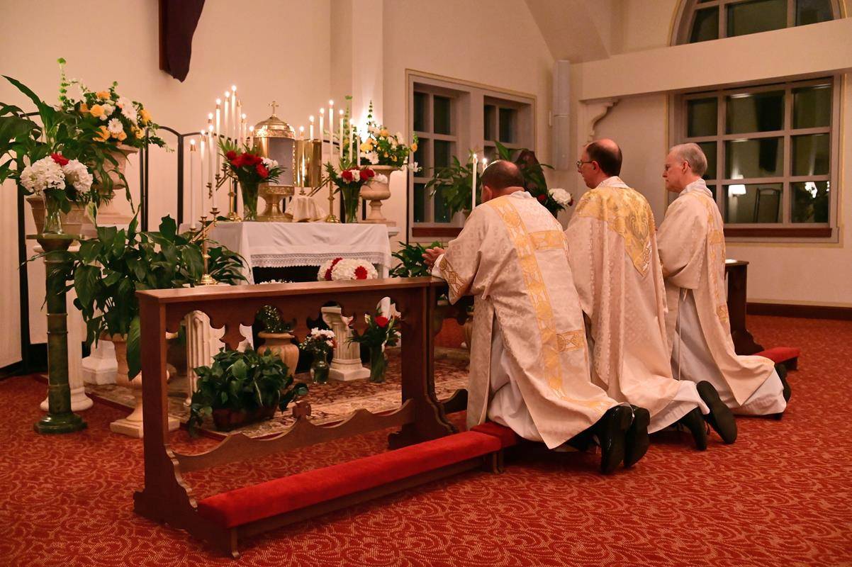 Altar of Repose at St. Patrick Cathedral
