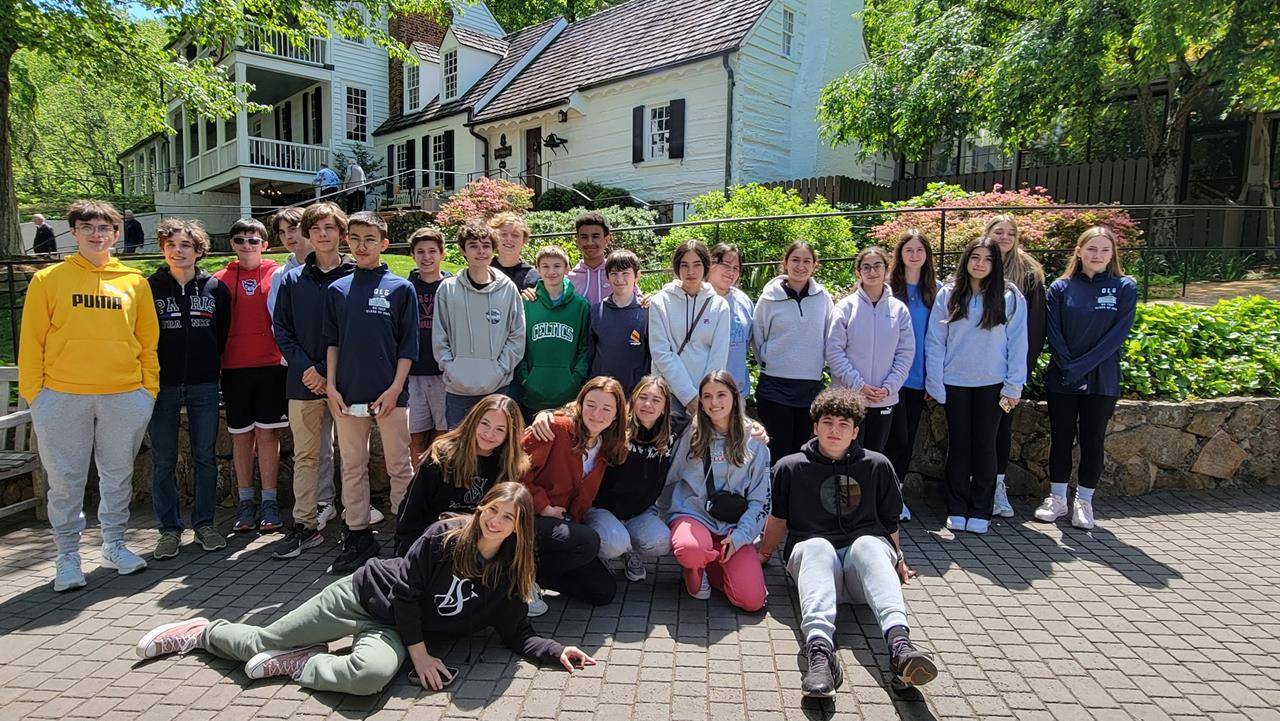 Our Lady of Grace eighth-graders visited Monticello.