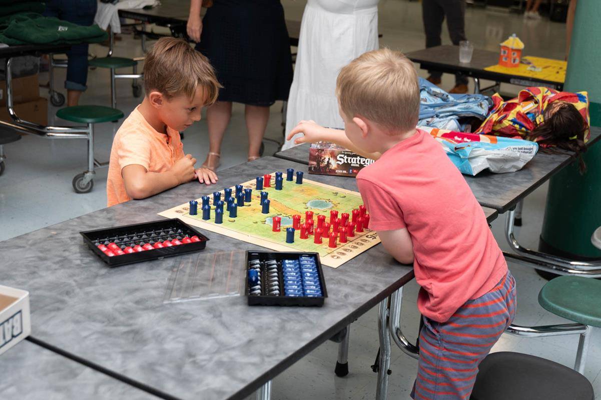 Open house at St. Patrick School.