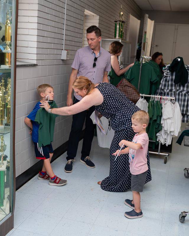 Open house at St. Patrick School.